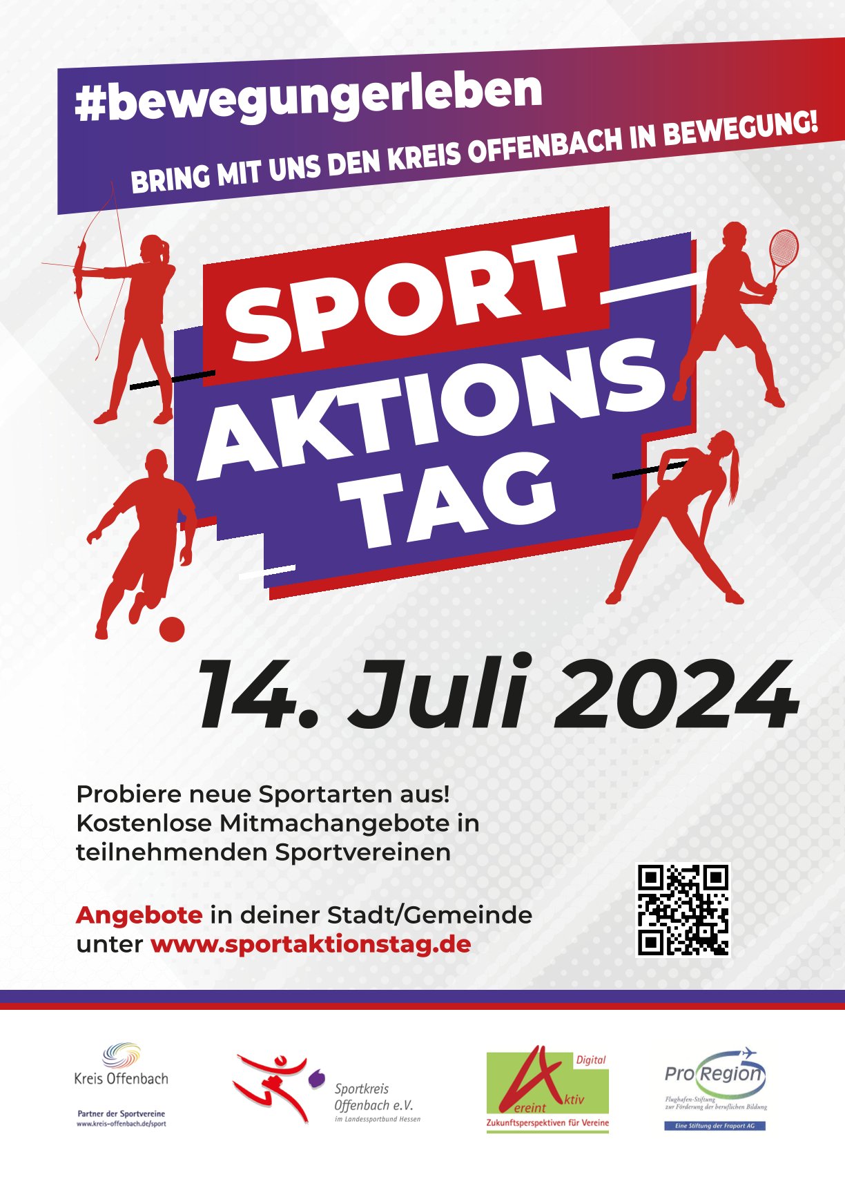 Sportaktionstag 2024 - Anmeldungen ab sofort möglich!