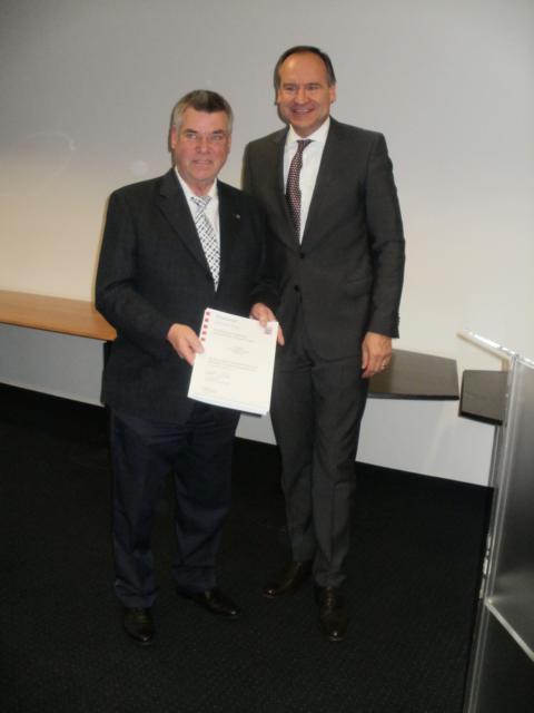 Landesehrenbrief für Walfried Dürr