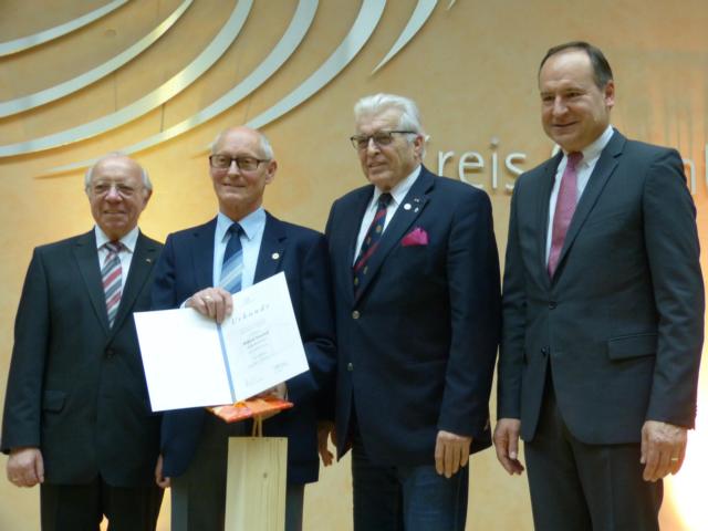 Wilfried Nowotnik für Verdienste im Ehrenamt geehrt