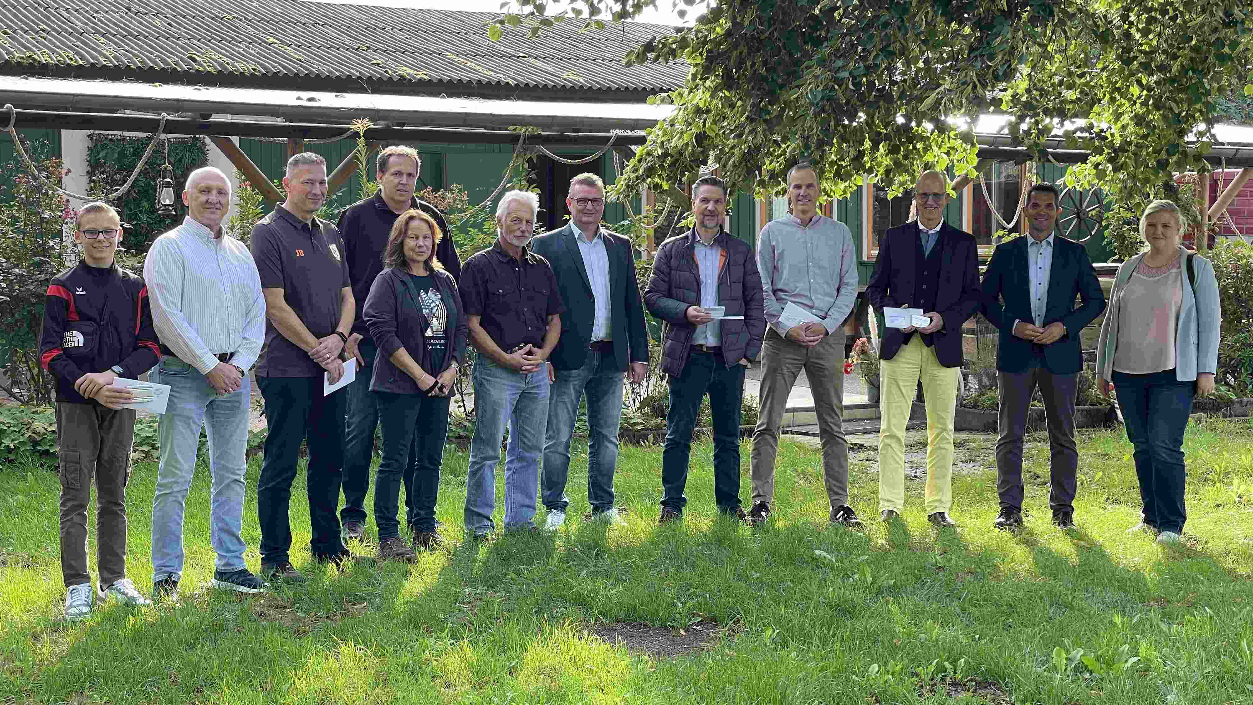 Förderbescheid-Übergabe in Höhe von 29.797,51 €