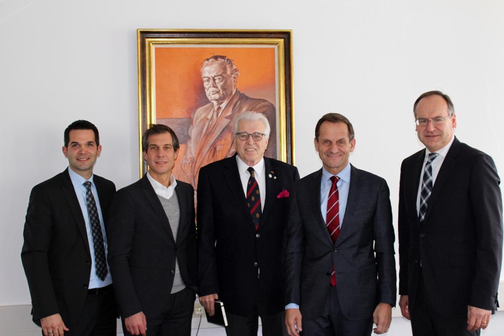 Besuch in der DOSB-Zentrale