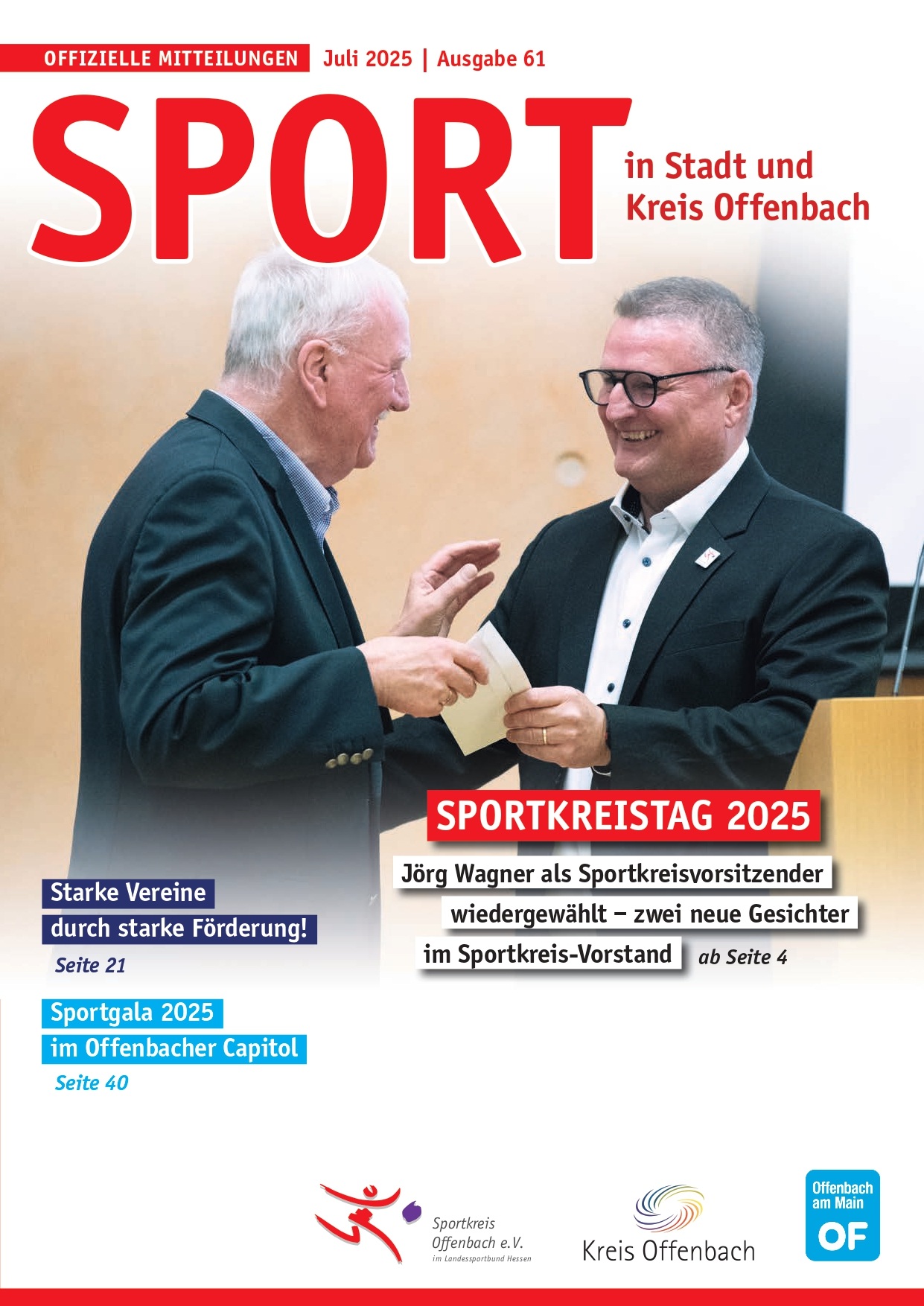 Sport in Stadt und Kreis Offenbach (Ausgabe 61)